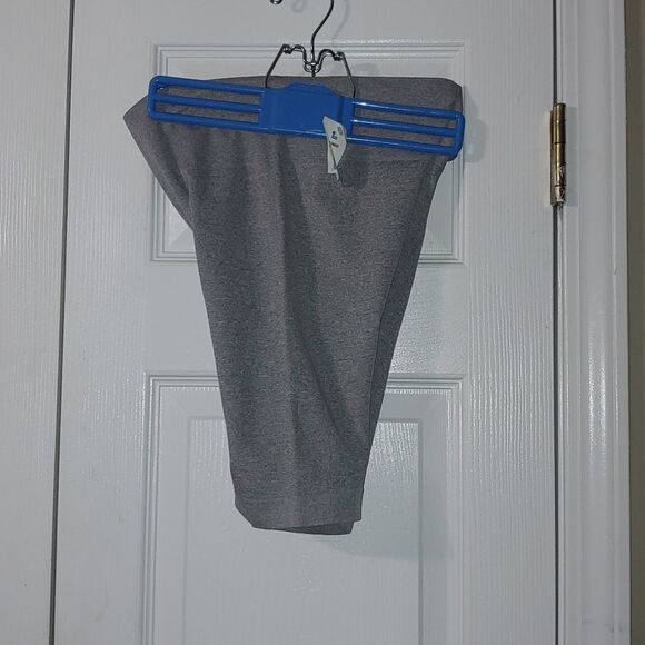 One Step Up gray seamless bike shorts  Sz l/xl - Picture 3 of 4